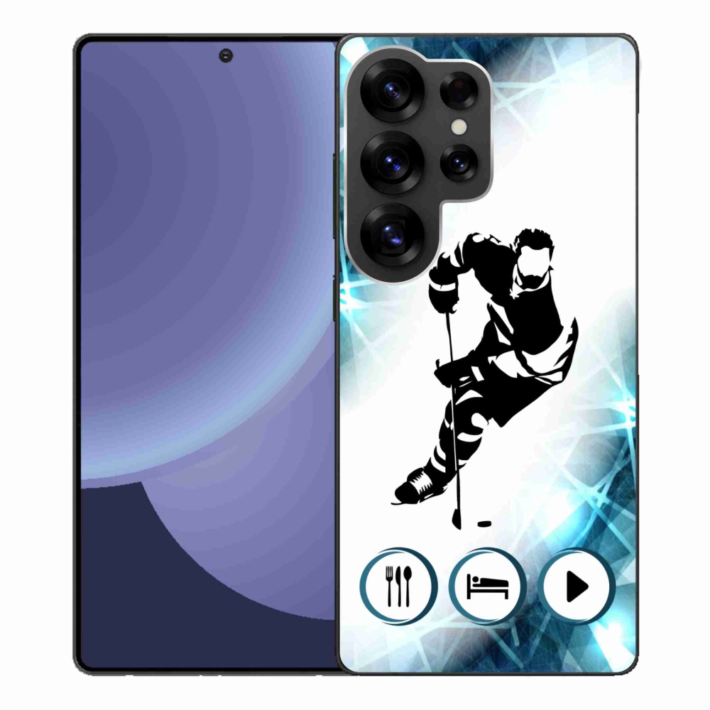 Gélový kryt mmCase na Samsung Galaxy S25 Ultra - hokej 1