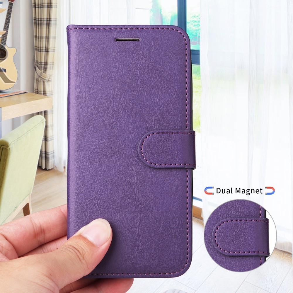 Wallet knižkové púzdro na Xiaomi Redmi A5 - fialové
