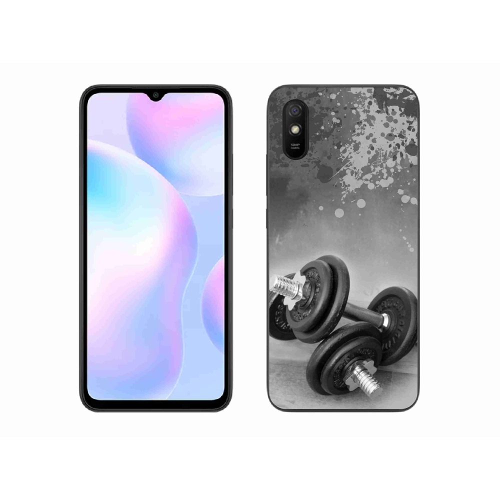 Gélový kryt mmCase na Xiaomi Redmi 9A - činky 1