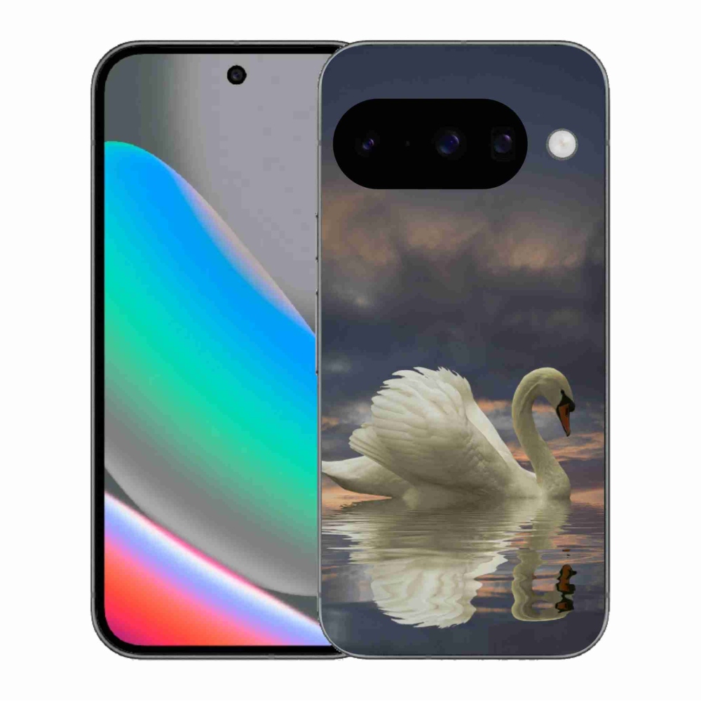 Gélový kryt mmCase na Google Pixel 10 - labuť