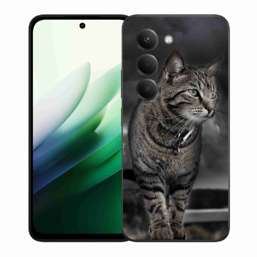 Gélový kryt mmCase na Xiaomi Redmi 15 5G (169mm) - mačka