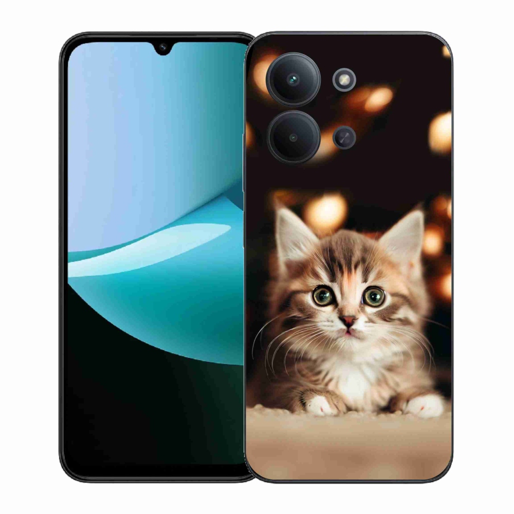 Gélový kryt mmCase na Xiaomi Redmi 15C 4G (171mm)/Poco C85 4G (171mm) - roztomilé mačiatko 2
