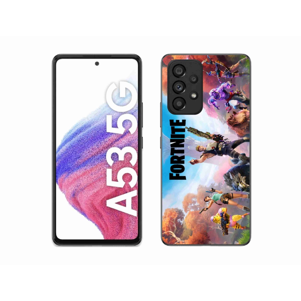 Gélový kryt mmCase na Samsung Galaxy A53 5G - fortnite 1