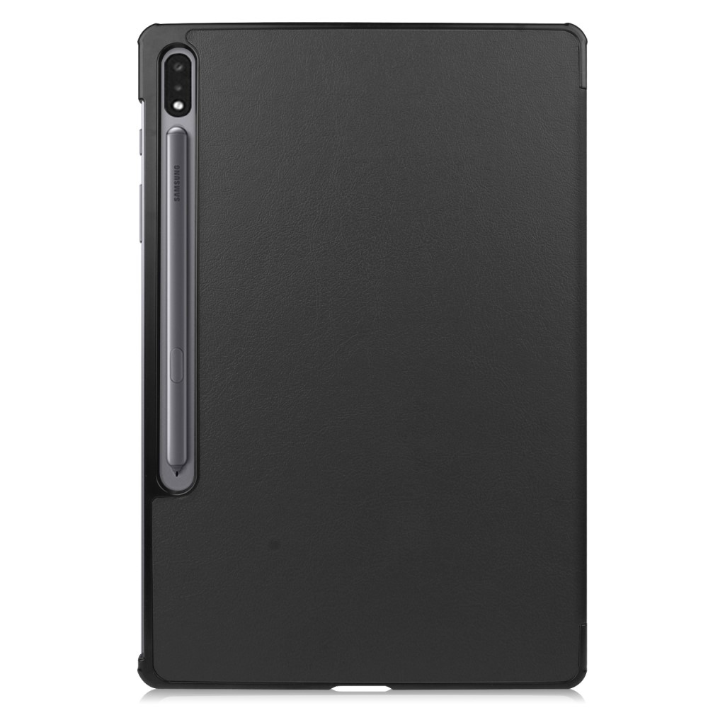 Case chytré zatváracie puzdro na Samsung Galaxy Tab S9+ - čierne