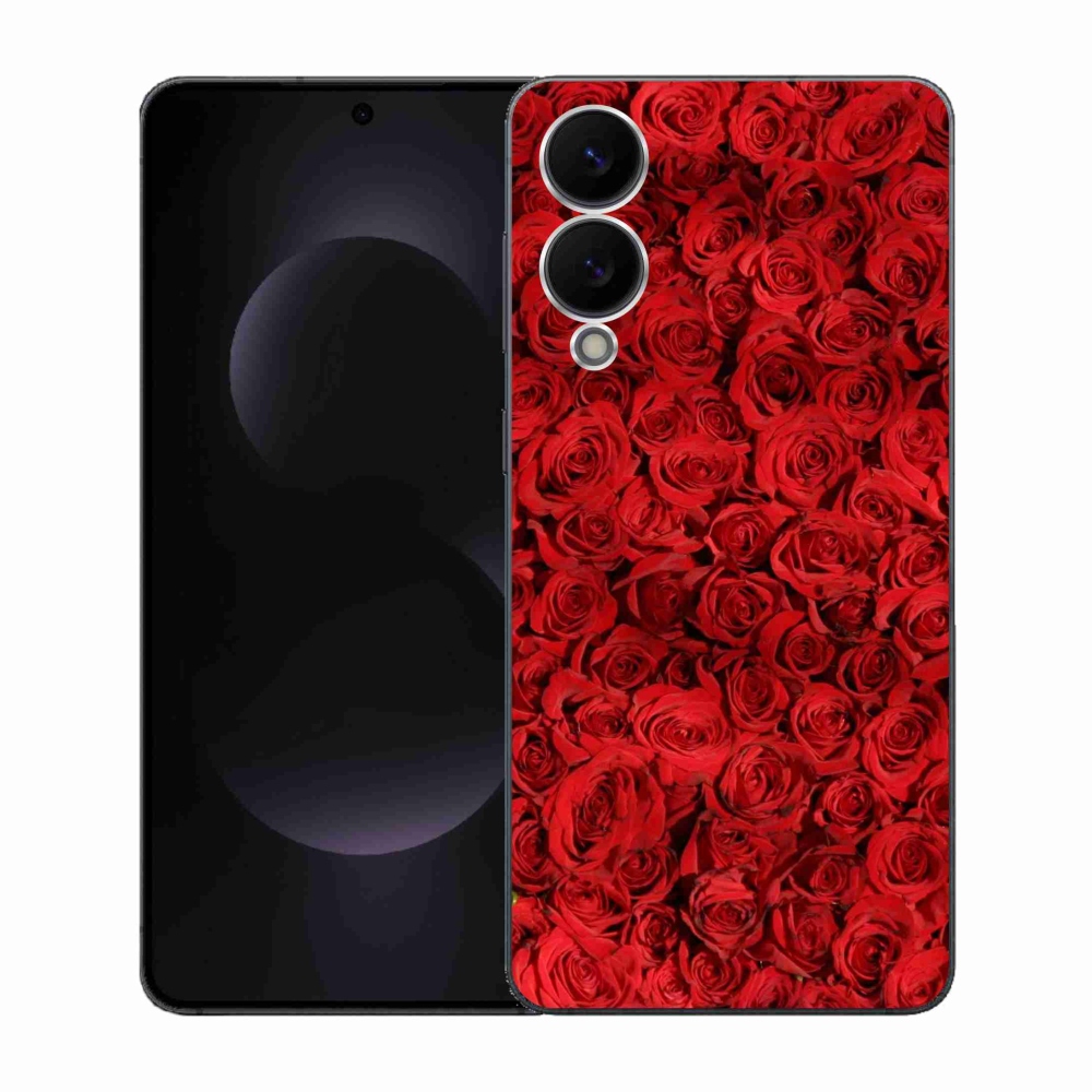 Gélový kryt mmCase na Samsung Galaxy S25 Edge - ruža