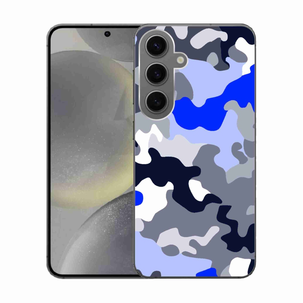 Gélový kryt mmCase na Samsung Galaxy S24 - maskáčový vzor 8