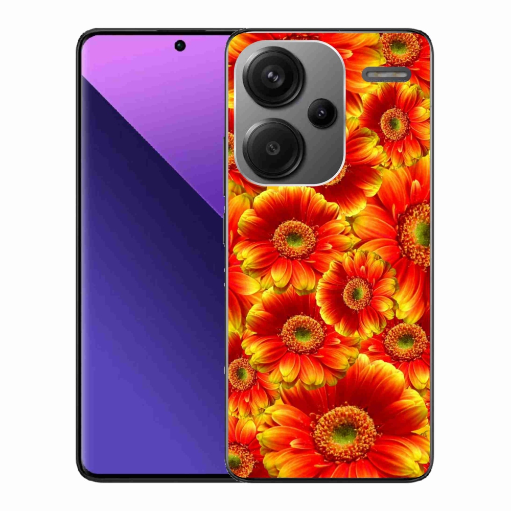 Gélový kryt mmCase na Xiaomi Redmi Note 13 Pro+ 5G - gerbera 1