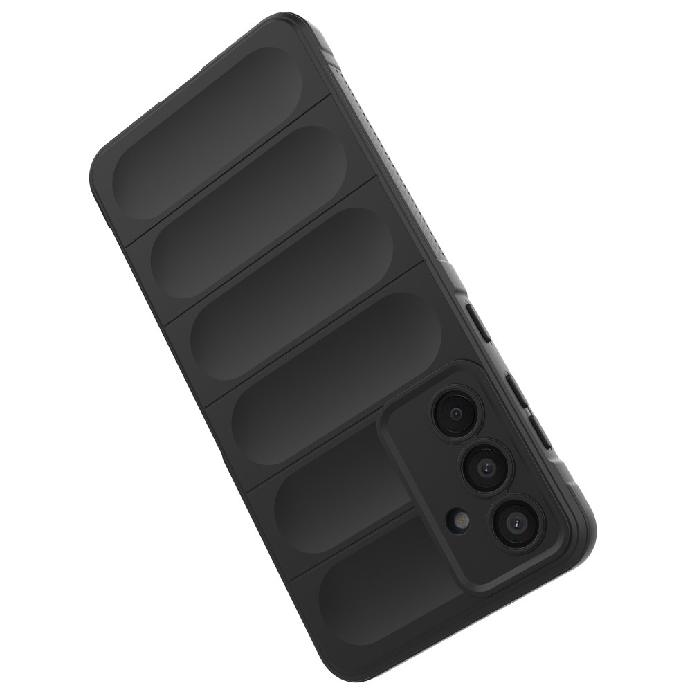 Rugg odolný gélový obal na Samsung Galaxy M55 5G - čierny