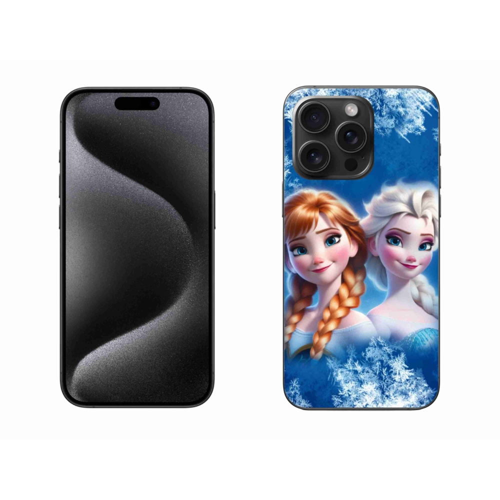 Gélový kryt mmCase na iPhone 15 Pro Max - ľadové kráľovstvo 2