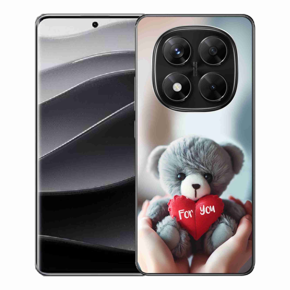 Gélový kryt mmCase na Xiaomi Redmi Note 14 Pro 5G/Poco X7 5G - medvídek pre zamilované