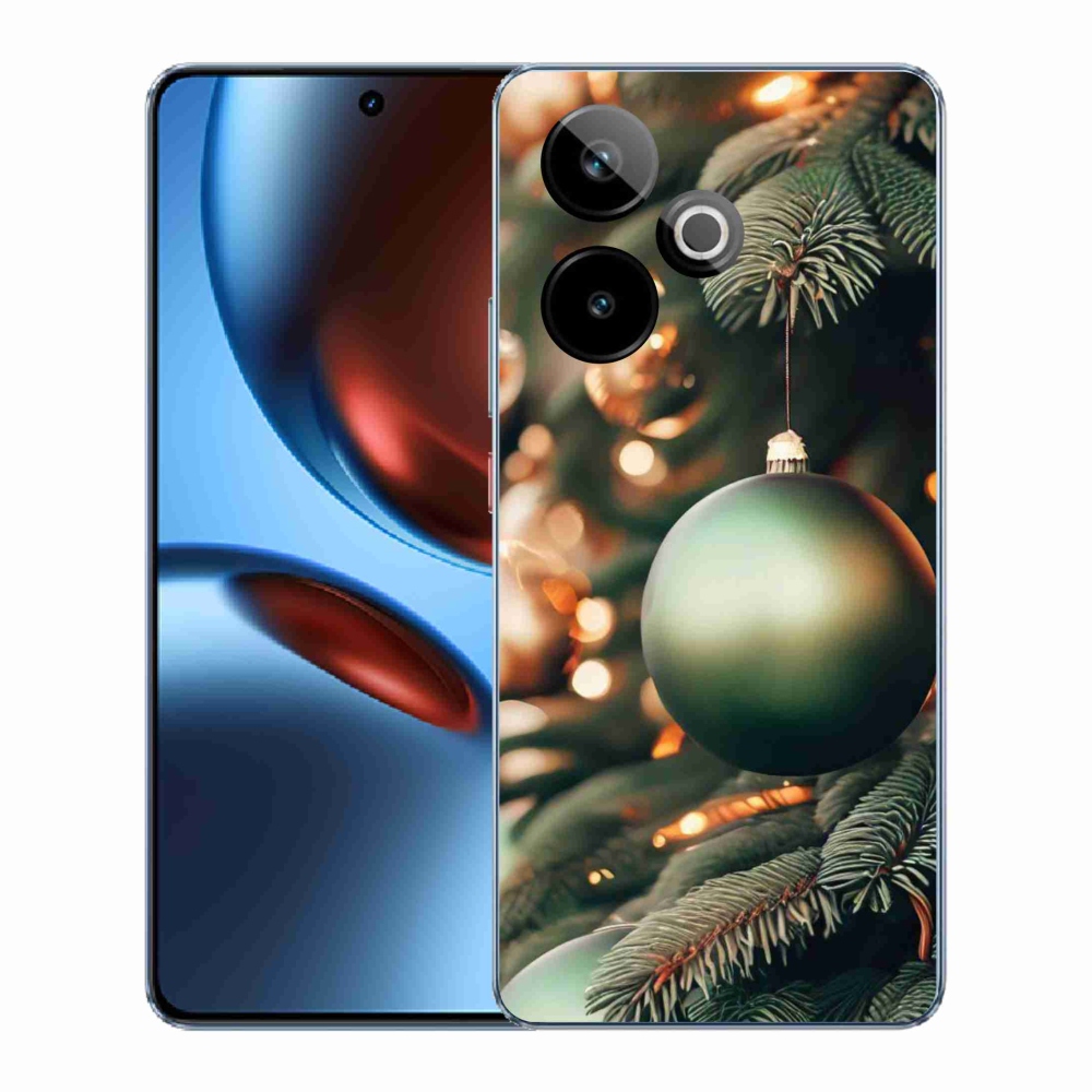 Gélový kryt mmCase na Realme GT 7 5G/GT 7T 5G - vianočné ozdoby 1