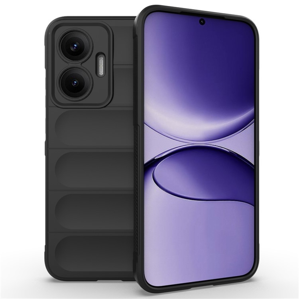 Rugg odolný gélový obal na Xiaomi Poco F7 5G - čierny