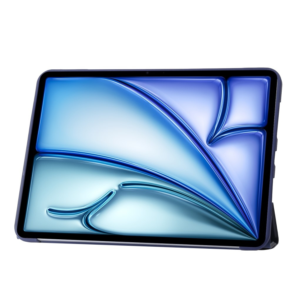 Origamis inteligentné polohovacie puzdro na tablet iPad Air 13 (2024)/(2025) - tmavomodré