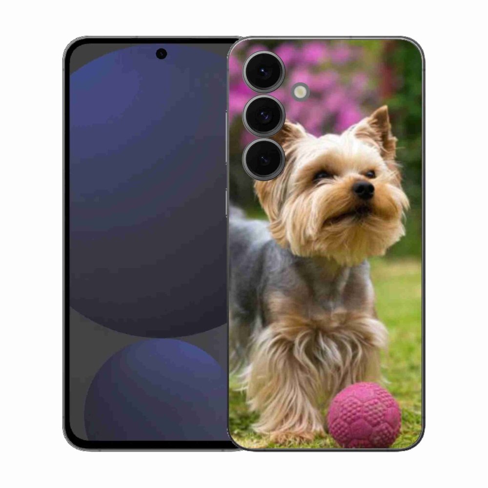 Gélový kryt mmCase na Samsung Galaxy S25 FE - yorkšír 4