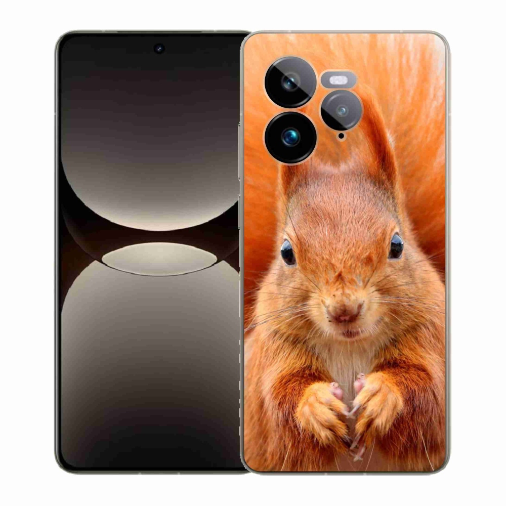 Gélový kryt mmCase na Realme GT 7 Pro 5G - veverička