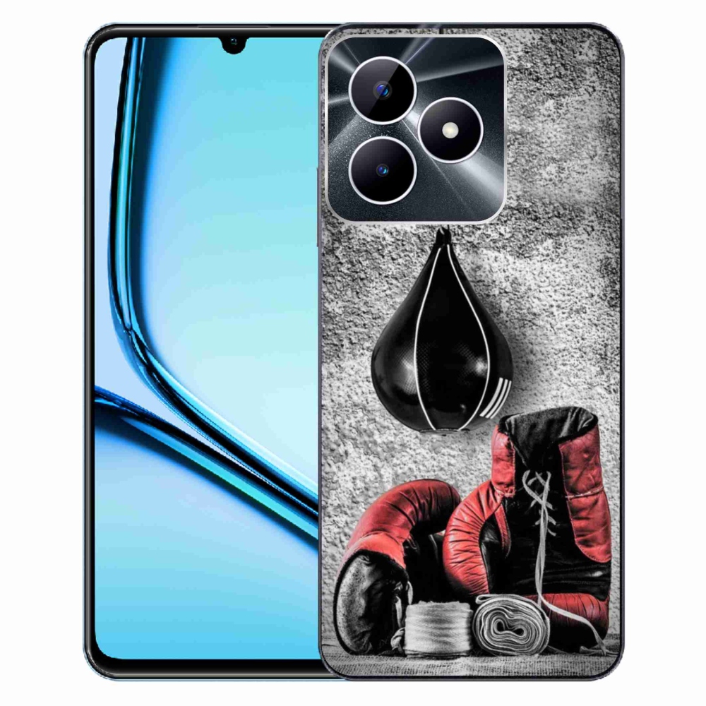Gélový kryt mmCase na Realme Note 50 - boxovacie vrece a rukavice