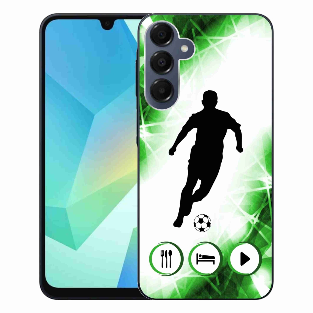Gélový kryt mmCase na Samsung Galaxy A16 4G/5G - futbalista