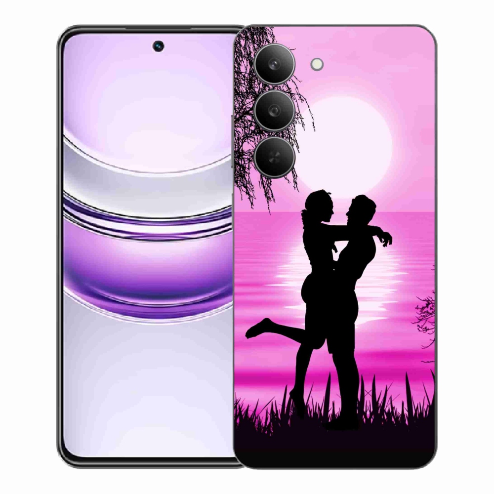 Gélový kryt mmCase na Realme 14x 5G - západ slnka