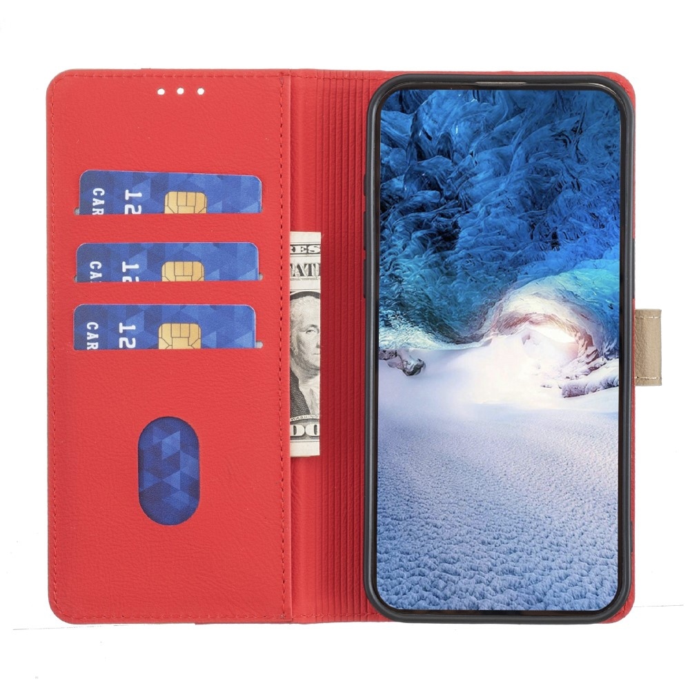 BNF DUO knižkové púzdro na Samsung Galaxy S25 Edge - červené
