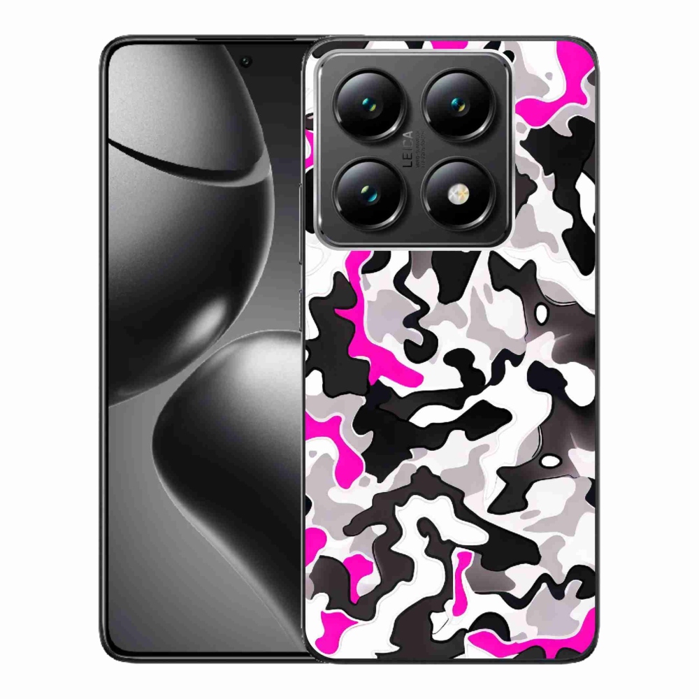 Gélový kryt mmCase na Xiaomi 14T Pro - maskáčový vzor 5