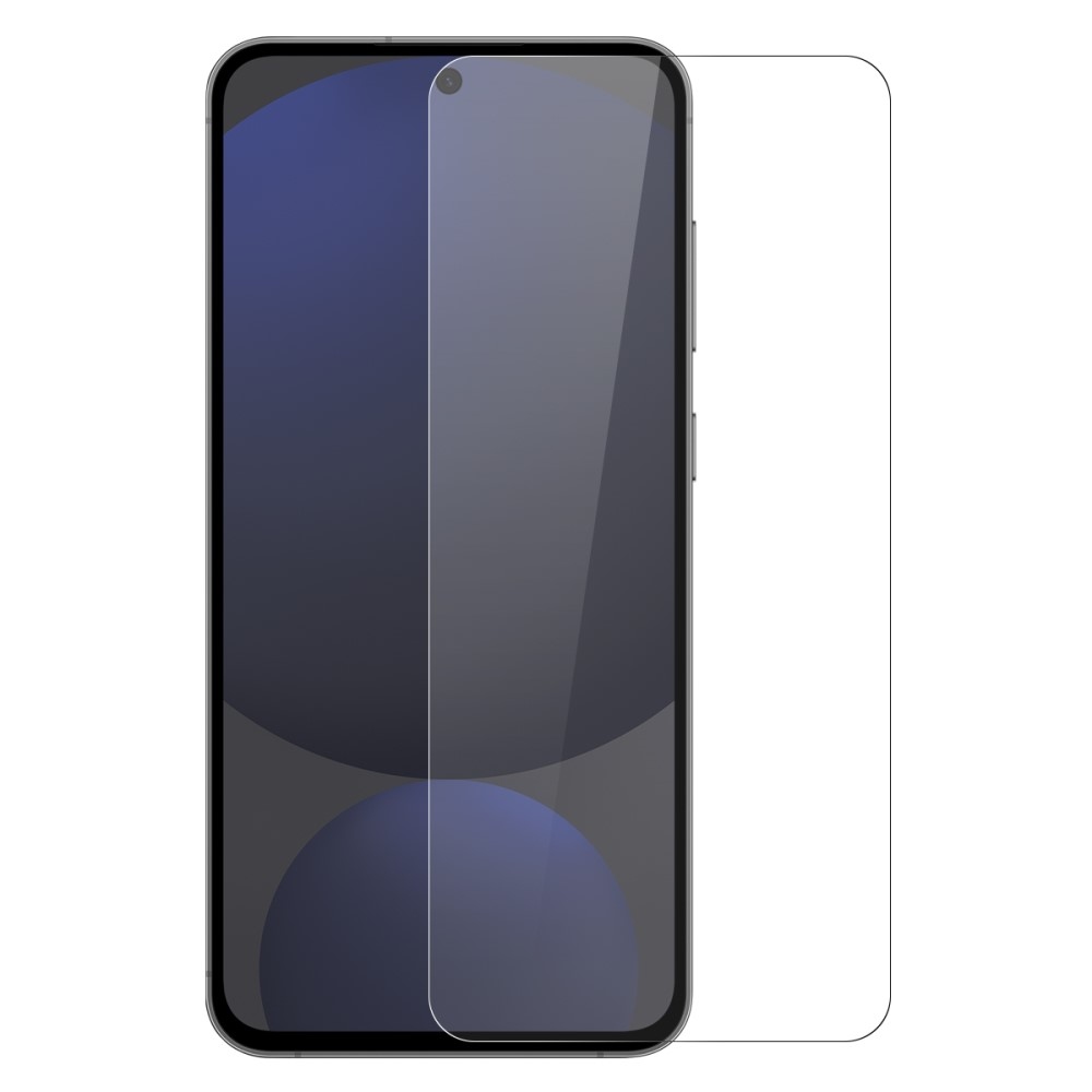 NORTHJO priehľadný gélový obal + tvrdené sklo na Samsung Galaxy S25+ - priehľadný