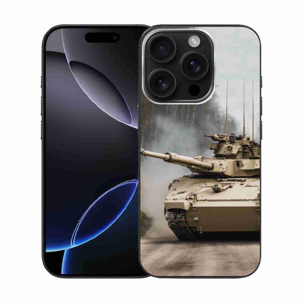 Gélový kryt mmCase na iPhone 16 Pro - tank 1