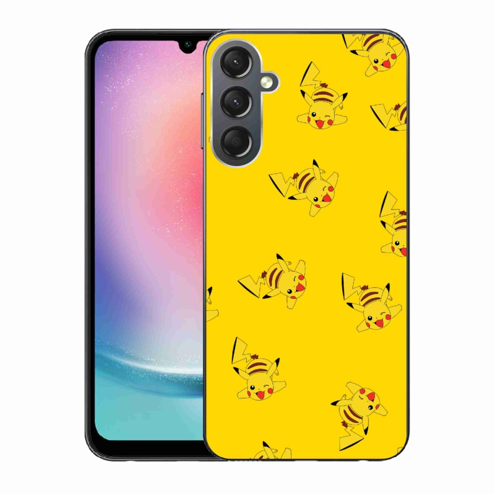 Gélový kryt mmCase na Samsung Galaxy A24 - pikachu