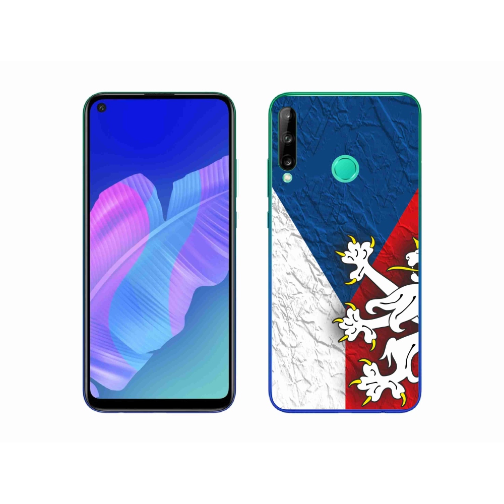 Gélový kryt mmCase na Huawei P40 Lite E - česká vlajka 1