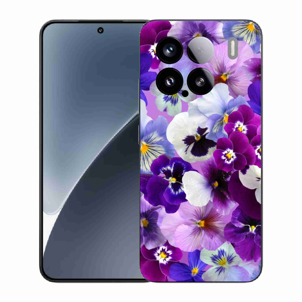 Gélový kryt mmCase na Xiaomi 15 - kvety 9
