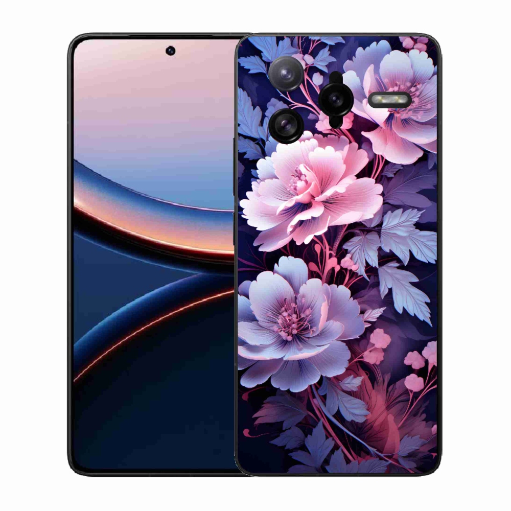 Gélový kryt mmCase na Xiaomi Poco F7 Ultra - kvety 11