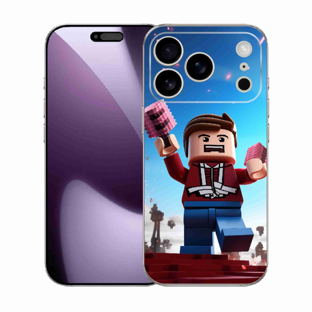 Gélový kryt mmCase na iPhone 17 Pro - roblox 2
