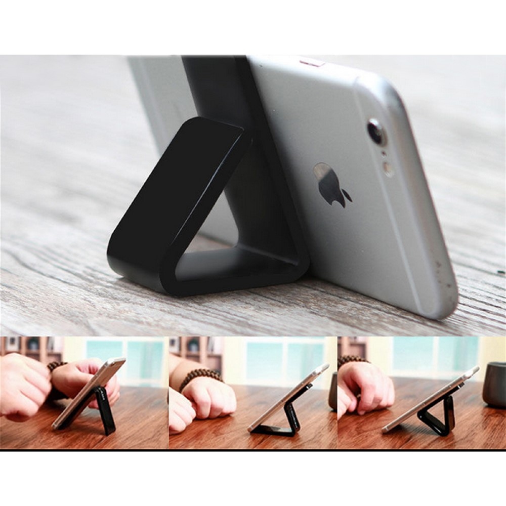 Flour nastaviteľná silikónová podložka na mobilný telefón - čierna