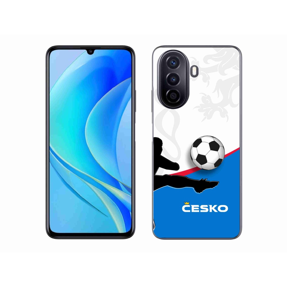 Gélový kryt mmCase na Huawei Nova Y70 - futbal Česko 3