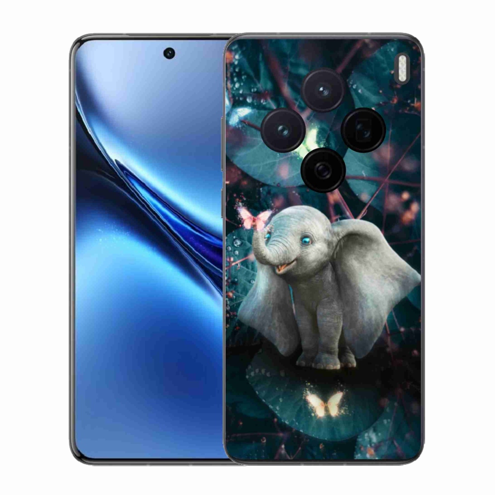 Gélový kryt mmCase na Vivo X200 5G - roztomilý slon