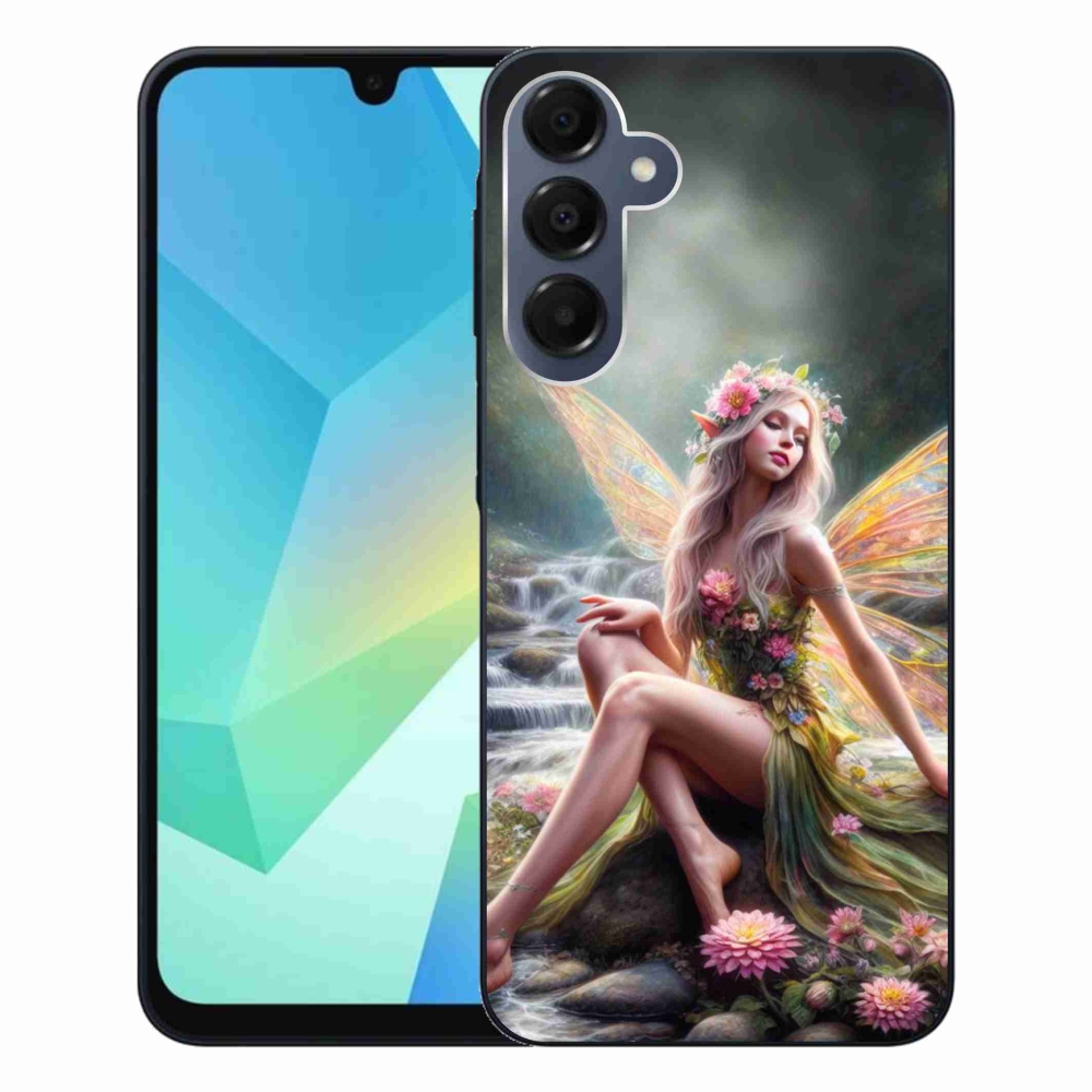 Gélový kryt mmCase na Samsung Galaxy A16 4G/5G - motýlia žena 1