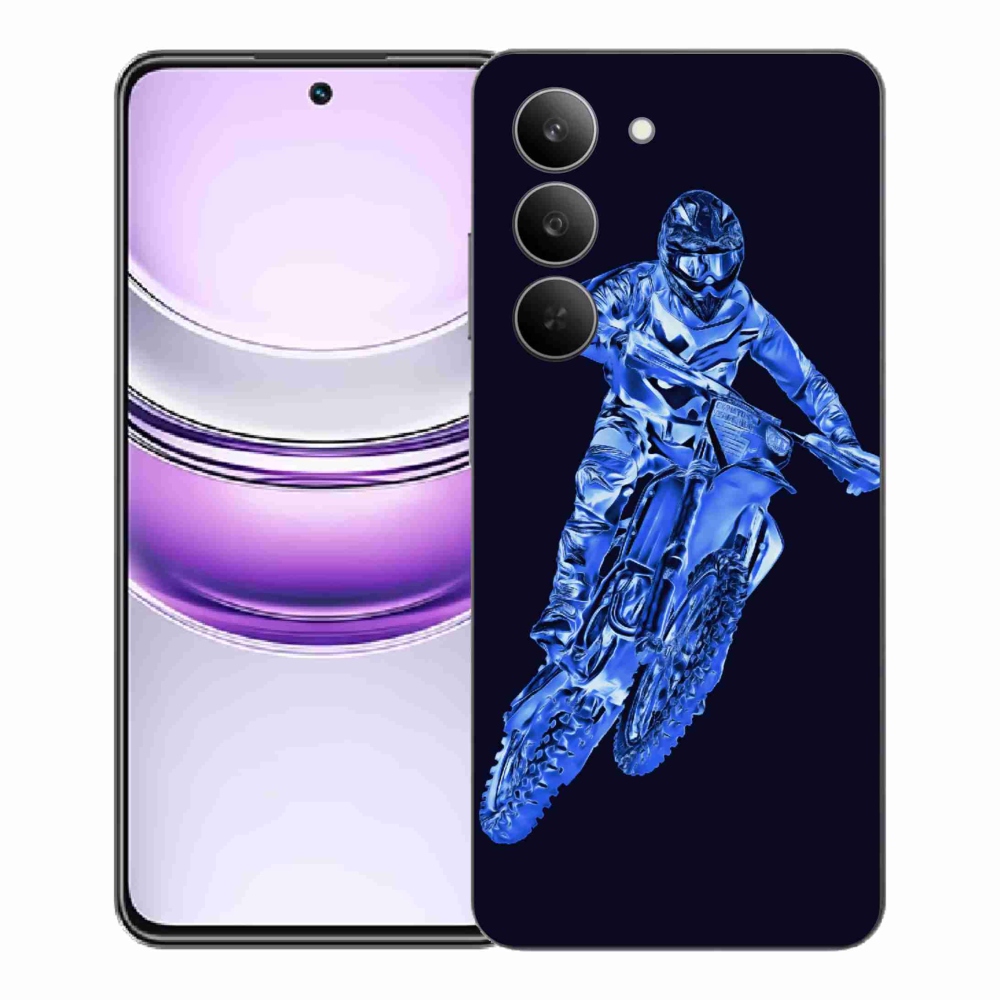 Gélový kryt mmCase na Realme 14x 5G - motocross 1