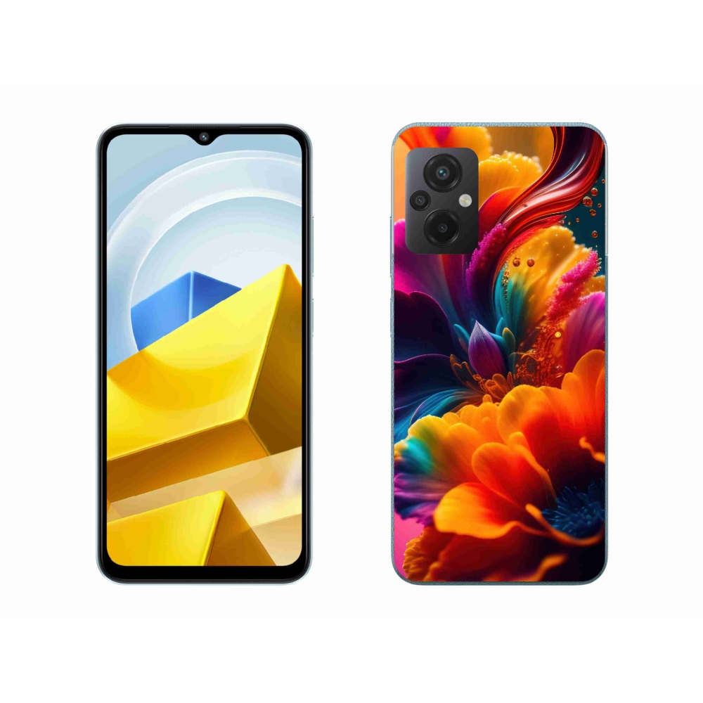 Gélový kryt mmCase na Xiaomi Poco M5 4G - abstraktný motív 2