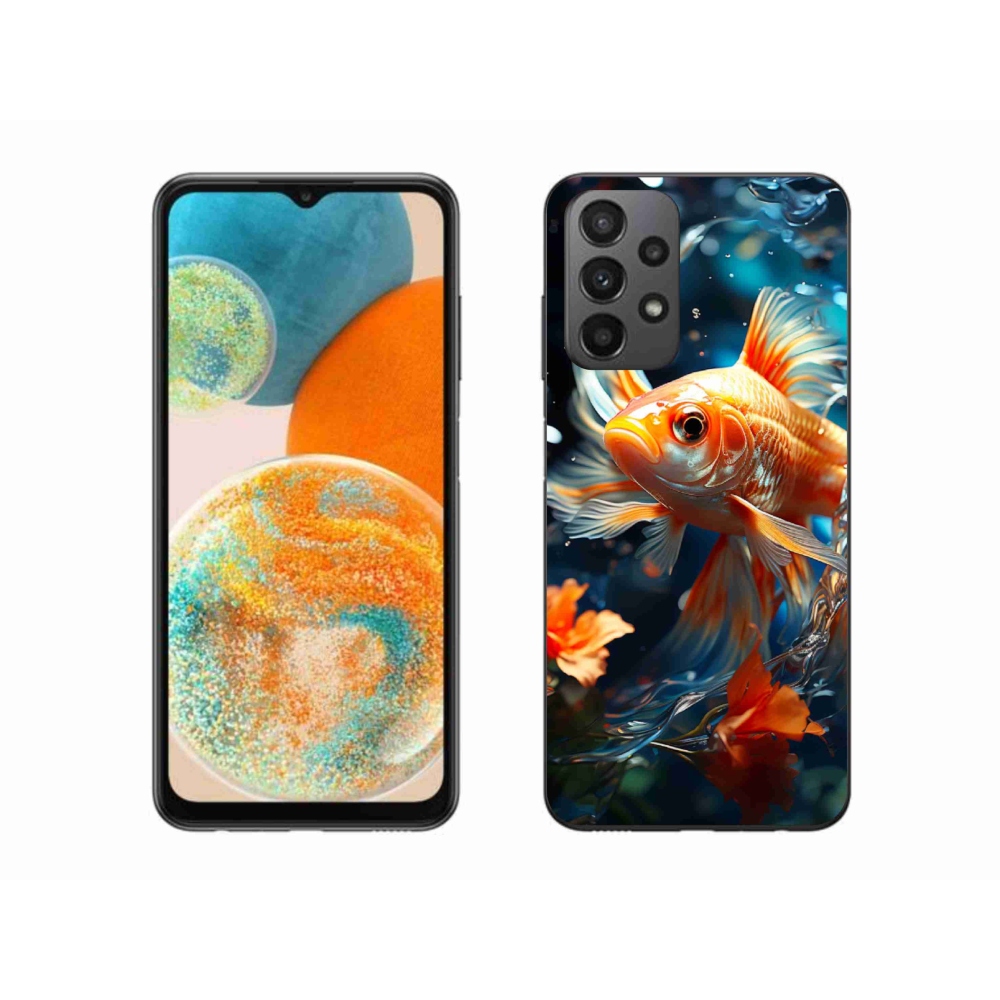 Gélový kryt mmCase na Samsung Galaxy A23 4G/5G - rybka