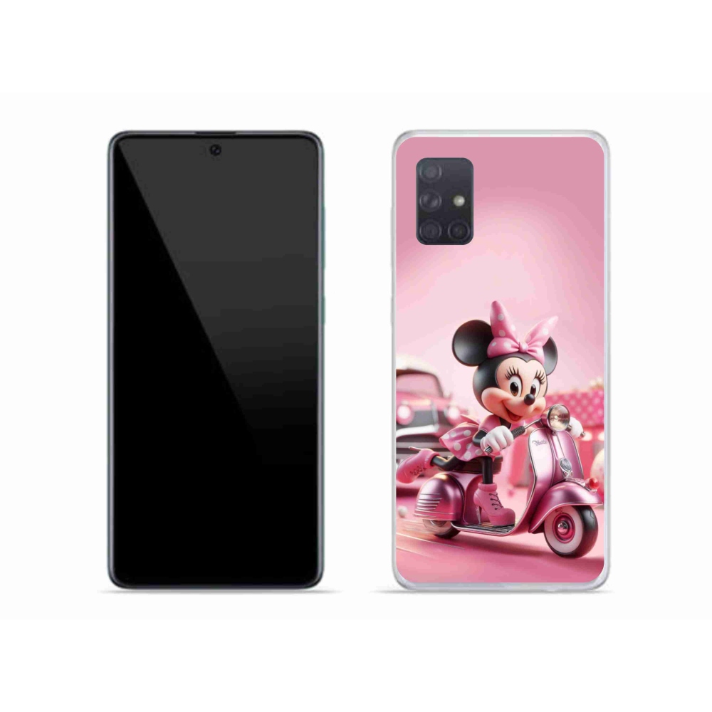 Gélový kryt mmCase na Samsung Galaxy A71 - minnie 1