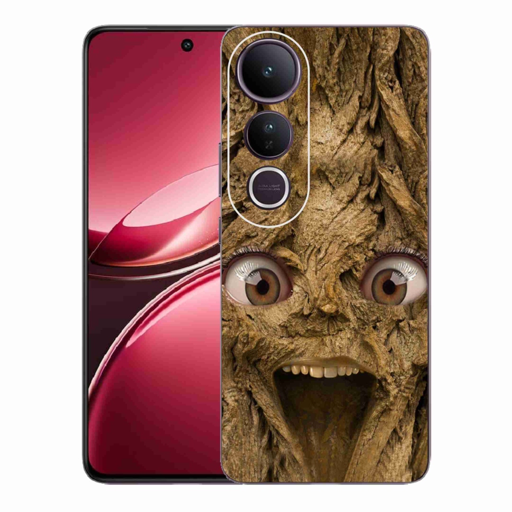 Gélový kryt mmCase na Vivo V50 Lite 4G/5G - veselý strom s očami