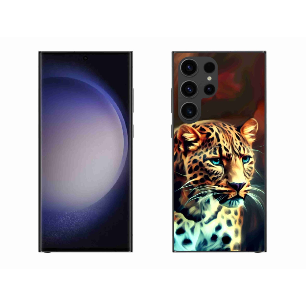 Gélový kryt mmCase na Samsung Galaxy S23 Ultra 5G - leopard