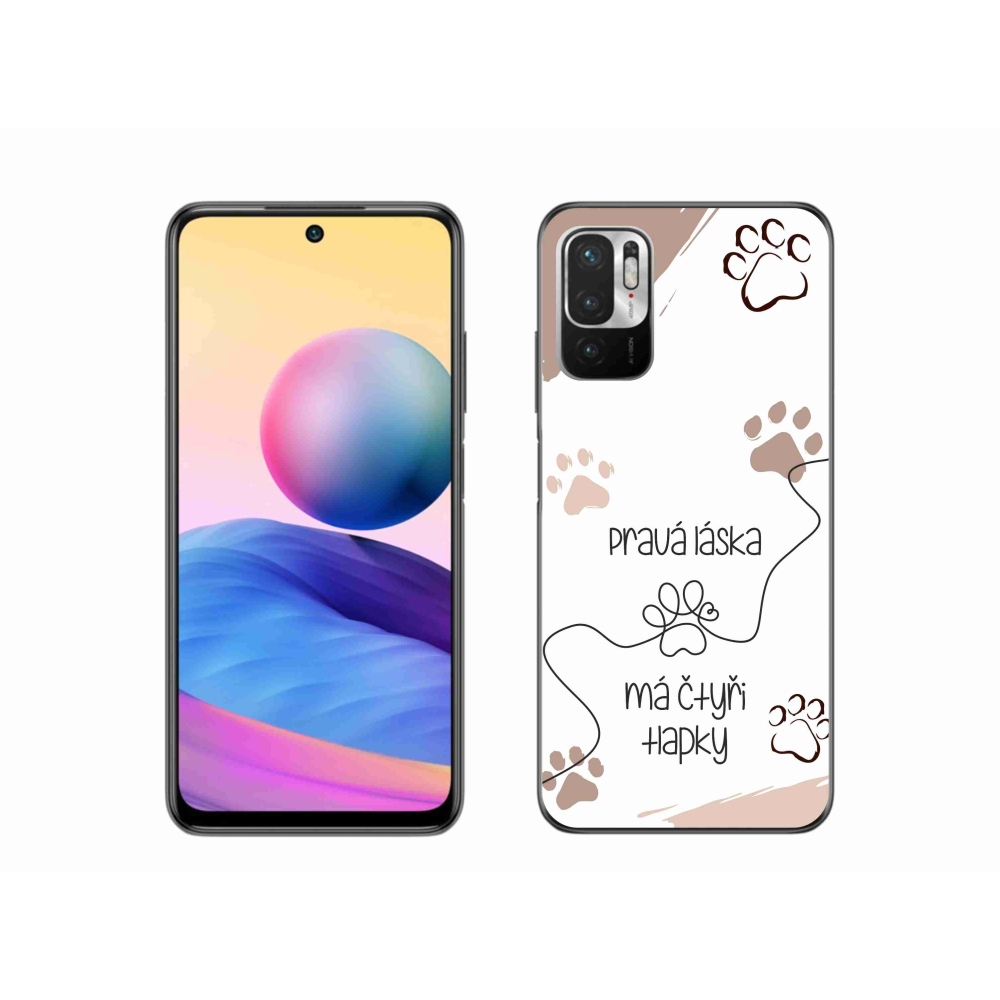 Gélový kryt mmCase na Xiaomi Poco M3 Pro/5G - psí motív 1 biele pozadie