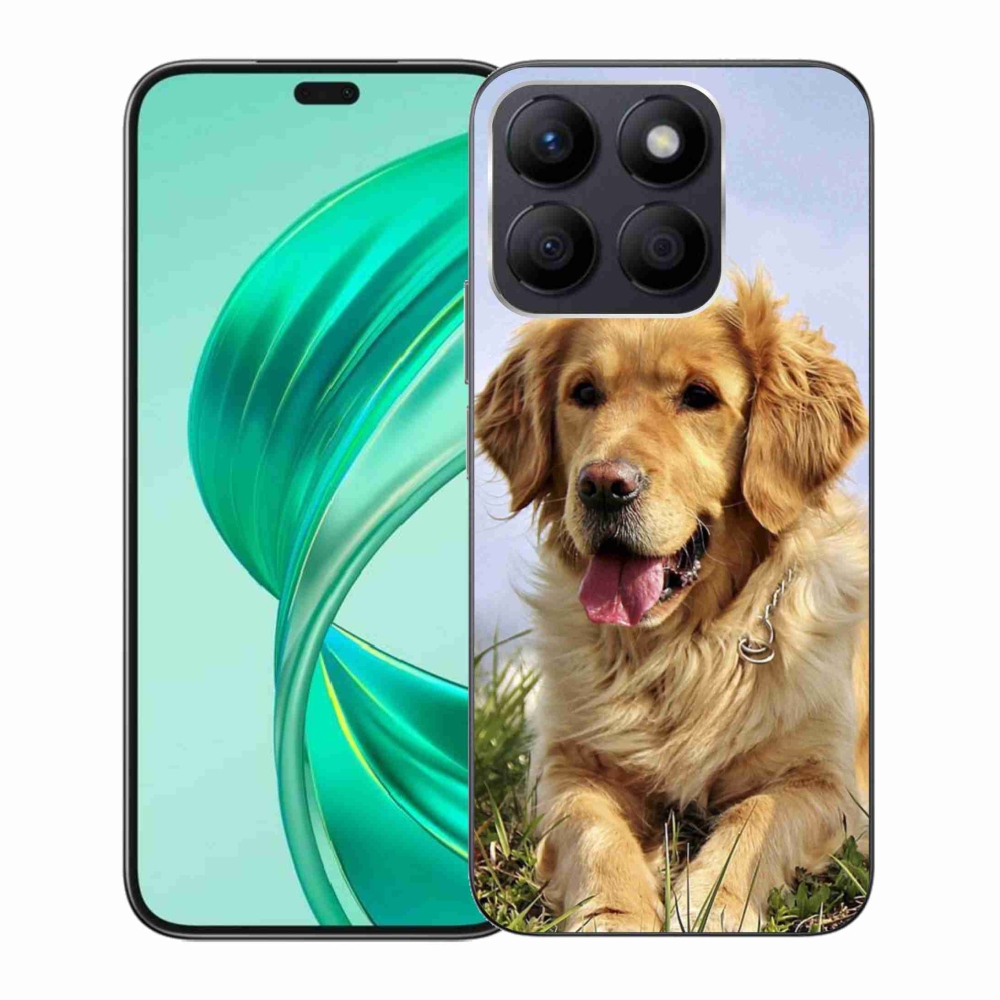 Gélový obal mmCase na Honor X8b - zlatý retriever