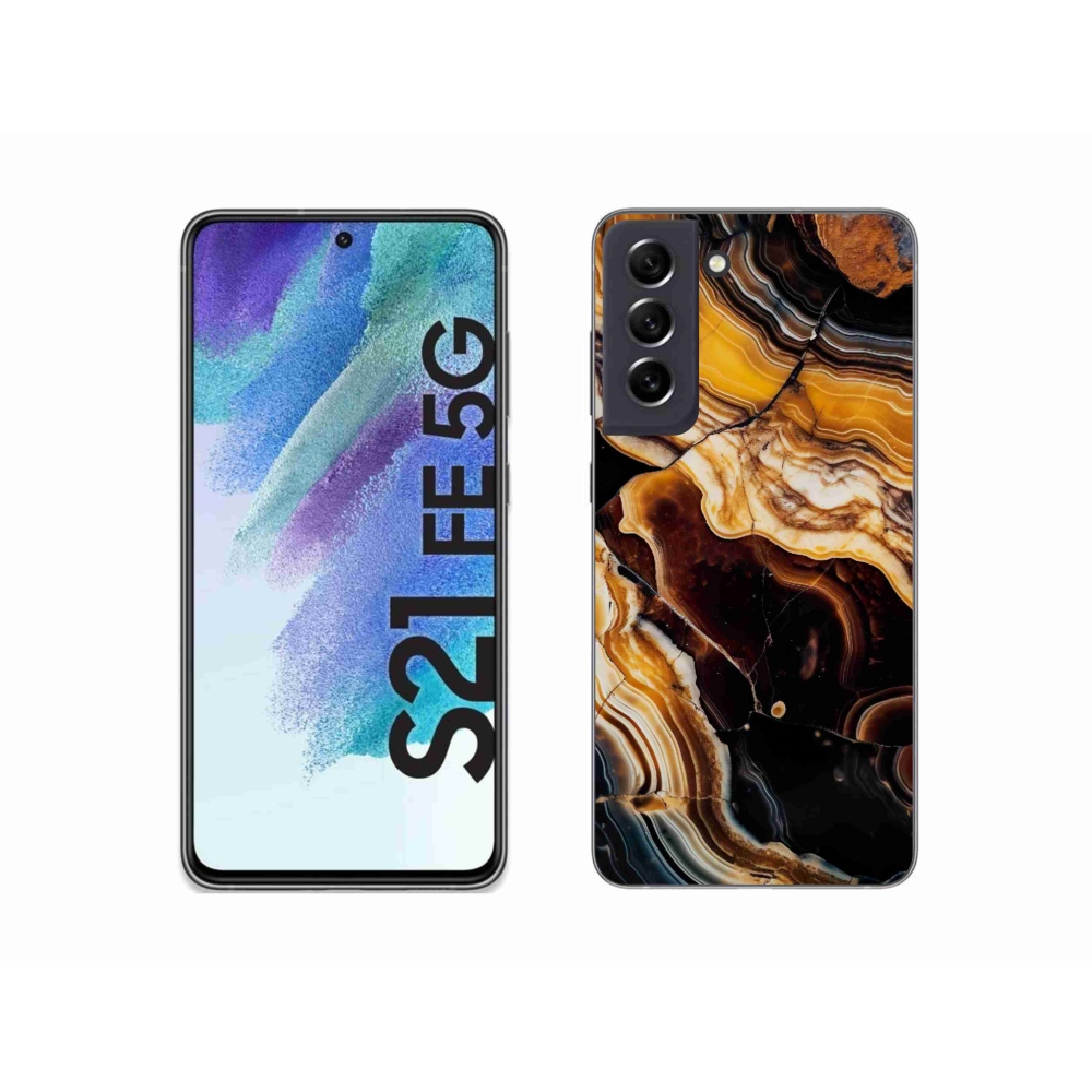 Gélový kryt mmCase na Samsung Galaxy S21 FE 5G - abstraktný motív 26