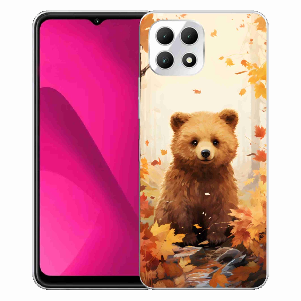 Gélový kryt mmCase na T-Mobile T Phone 2 - medveď v lese
