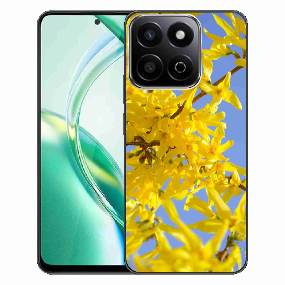 Gélový kryt mmCase na Honor 200 Smart 5G - žlté kvety