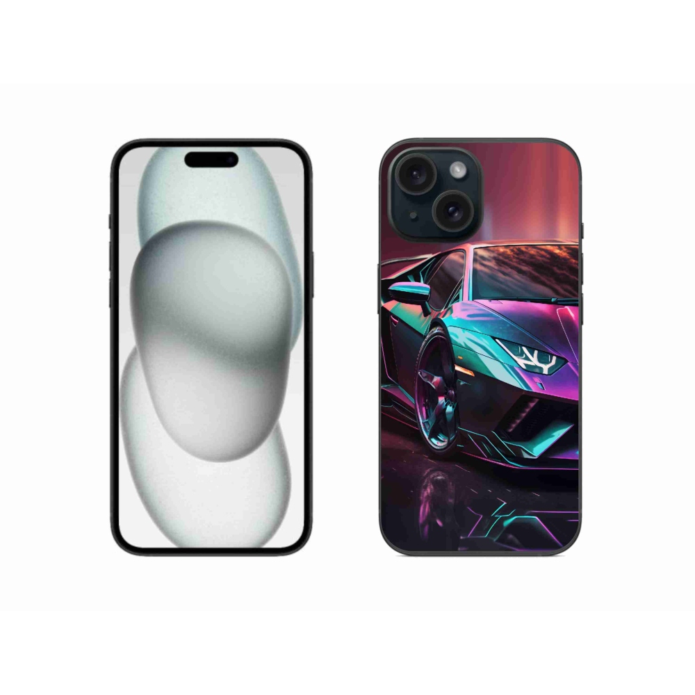 Gélový kryt mmCase na iPhone 15 - auto 8