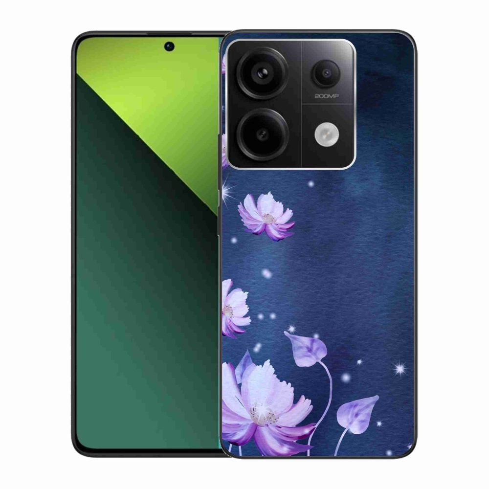 Gélový obal mmCase na Xiaomi Redmi Note 13 Pro 5G/Poco X6 5G - padajúce kvety