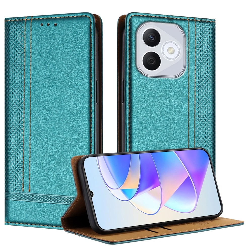 L-Shaped knižkové puzdro na Honor 400 Lite - zelené