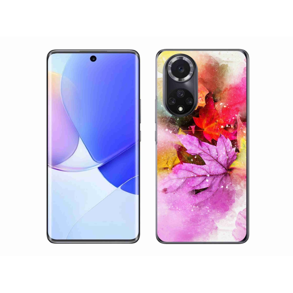 Gélový kryt mmCase na Huawei Nova 9 - farebné listy